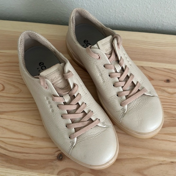 ECCO W GOLF TRAY Laced Shoes size 5/5.5 - Picture 1 of 11